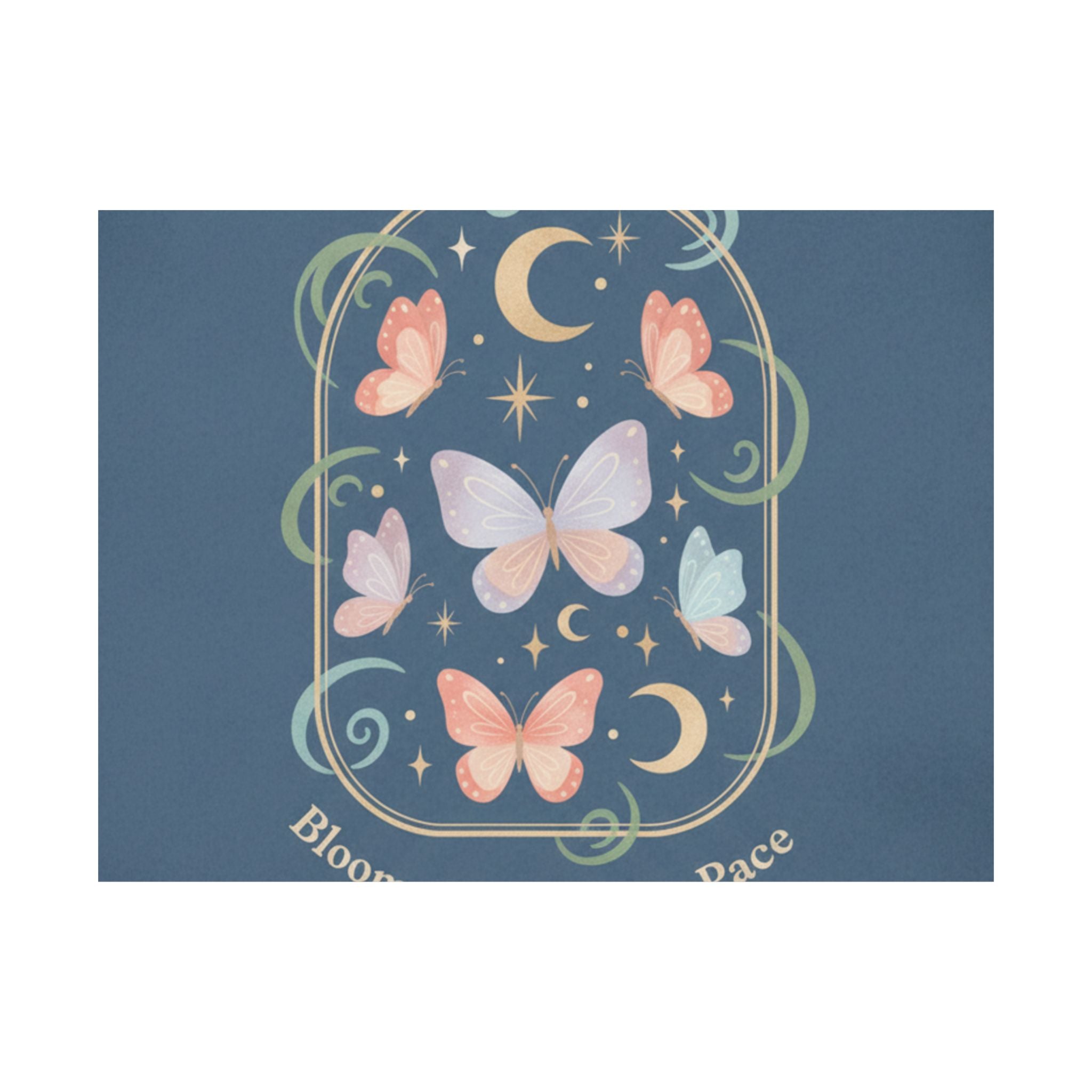 Bloom at Your Own Pace Poster