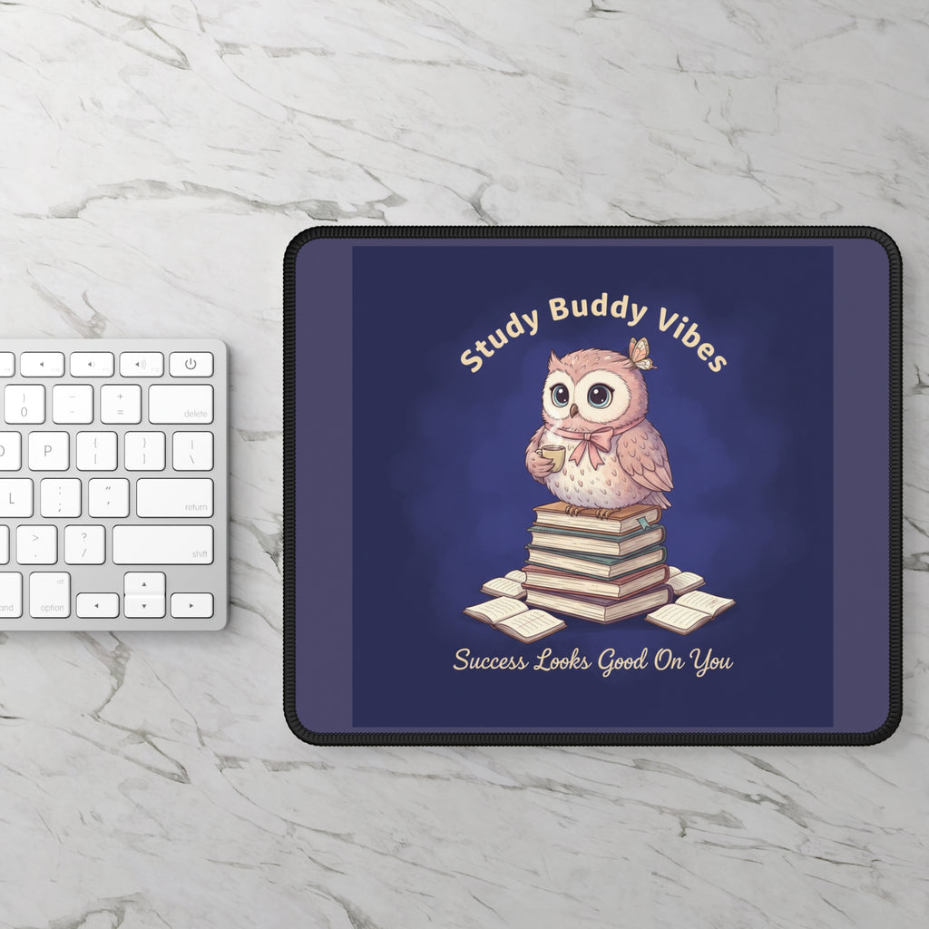 Owl Mouse Pad – Study Buddy Vibes Success Looks Good on