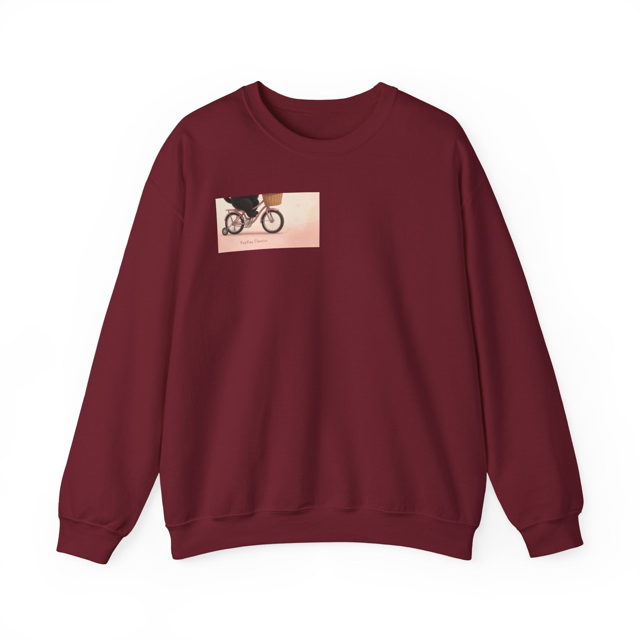 "Life Behind Bars" Black Cat Crewneck | College Girl Gift | Fashion | KayKay Classics