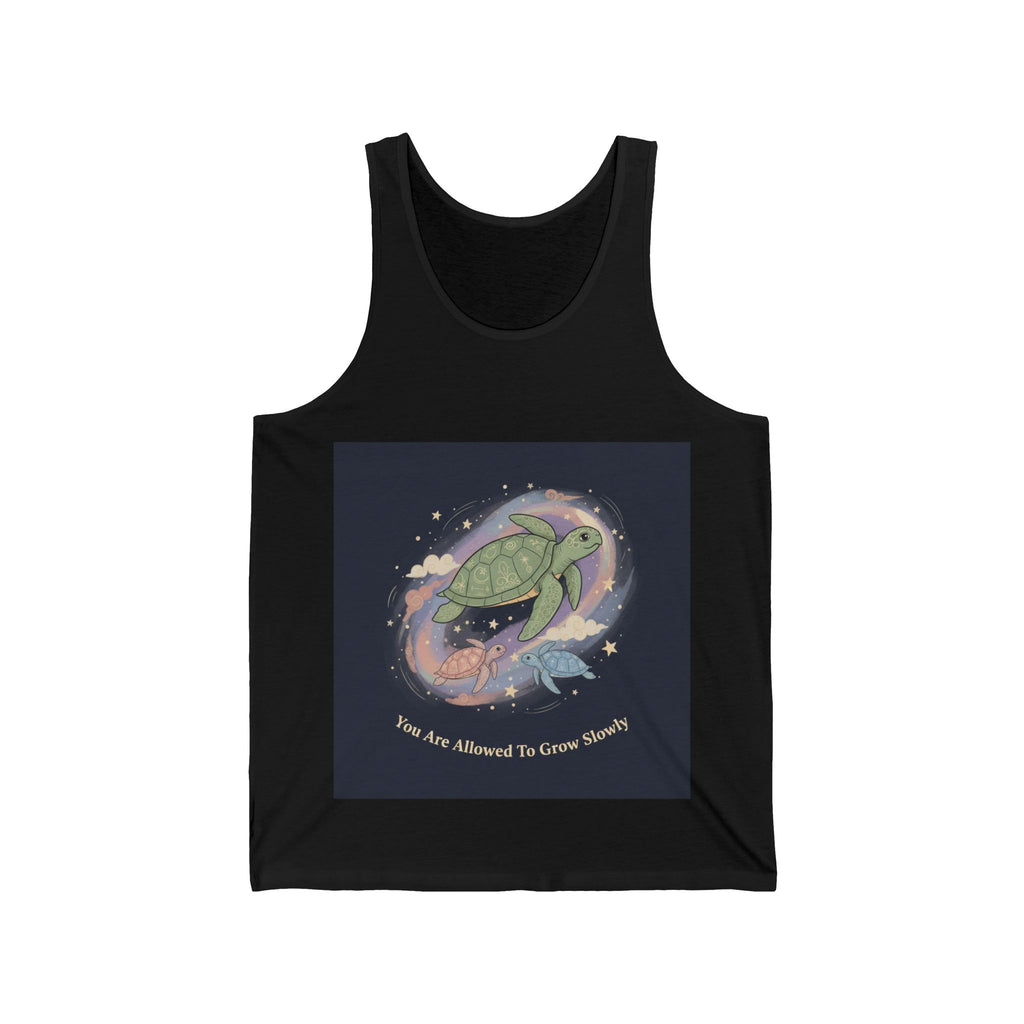 You Are Allowed To Grow Slowly Turtle Tank Top