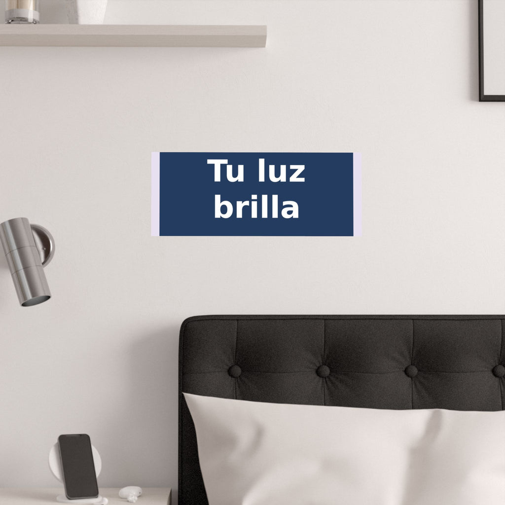"Tu luz brilla" Black Cat Poster | Trendy Gift for Her | Lifestyle | KayKay Classics
