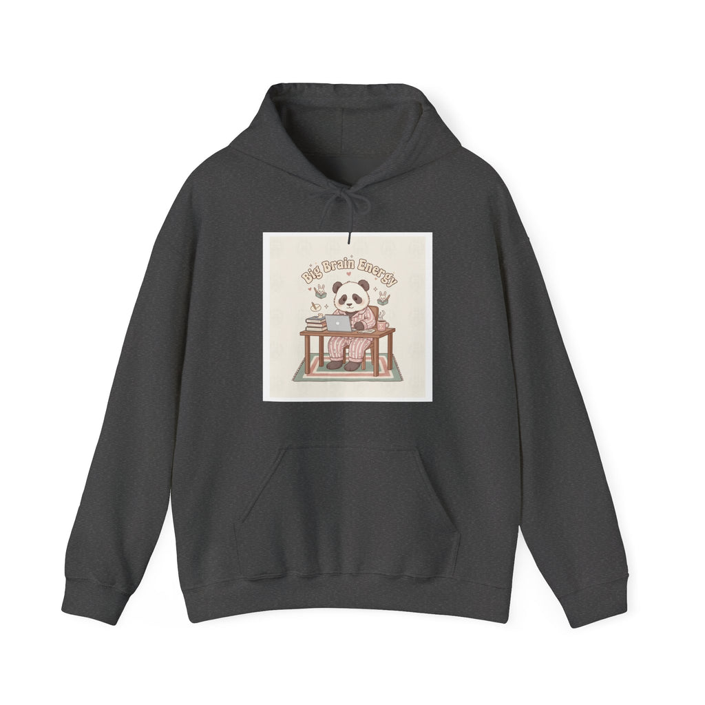 Big Brain Energy Panda Hoodie