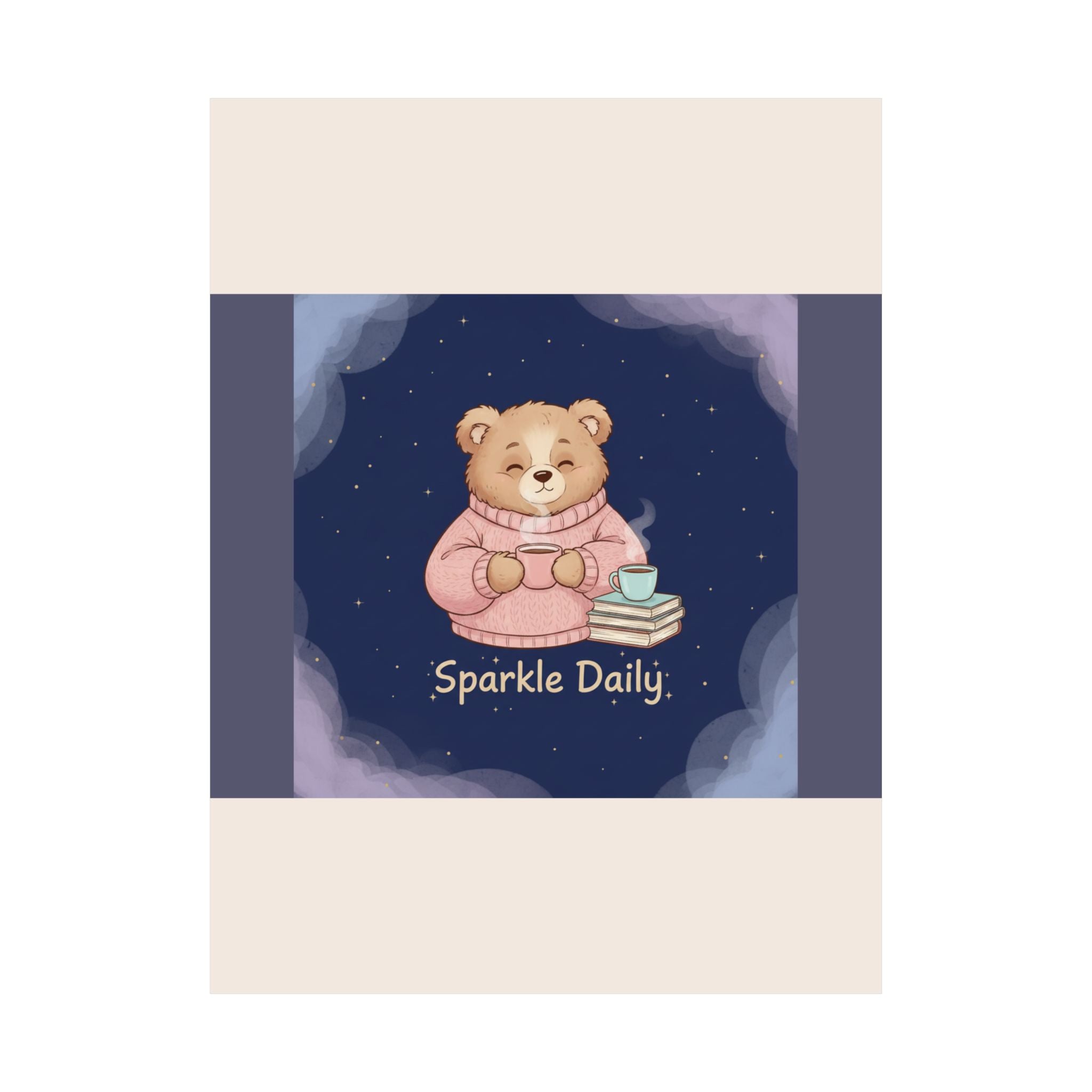 Bear Poster – Sparkle Daily