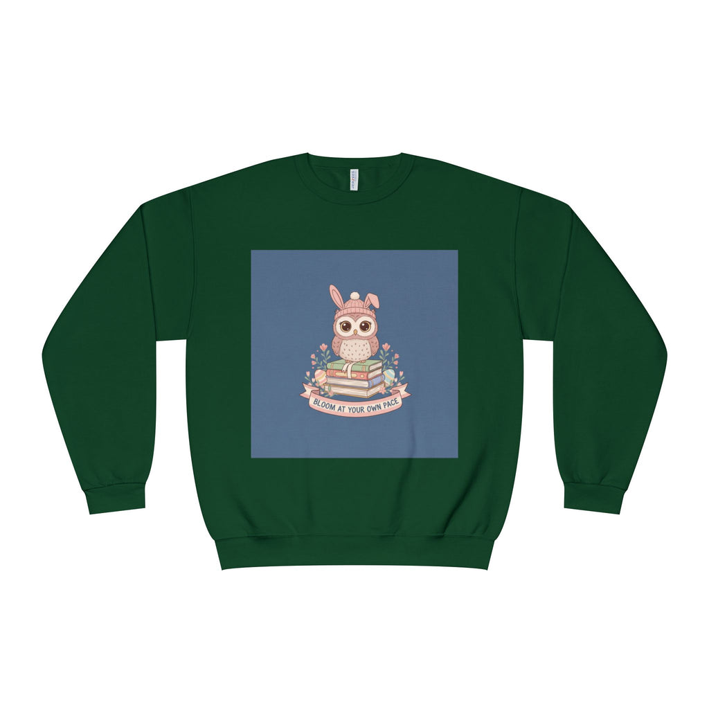 Bunny Crewneck Sweatshirt – Bloom at Your Own Pace