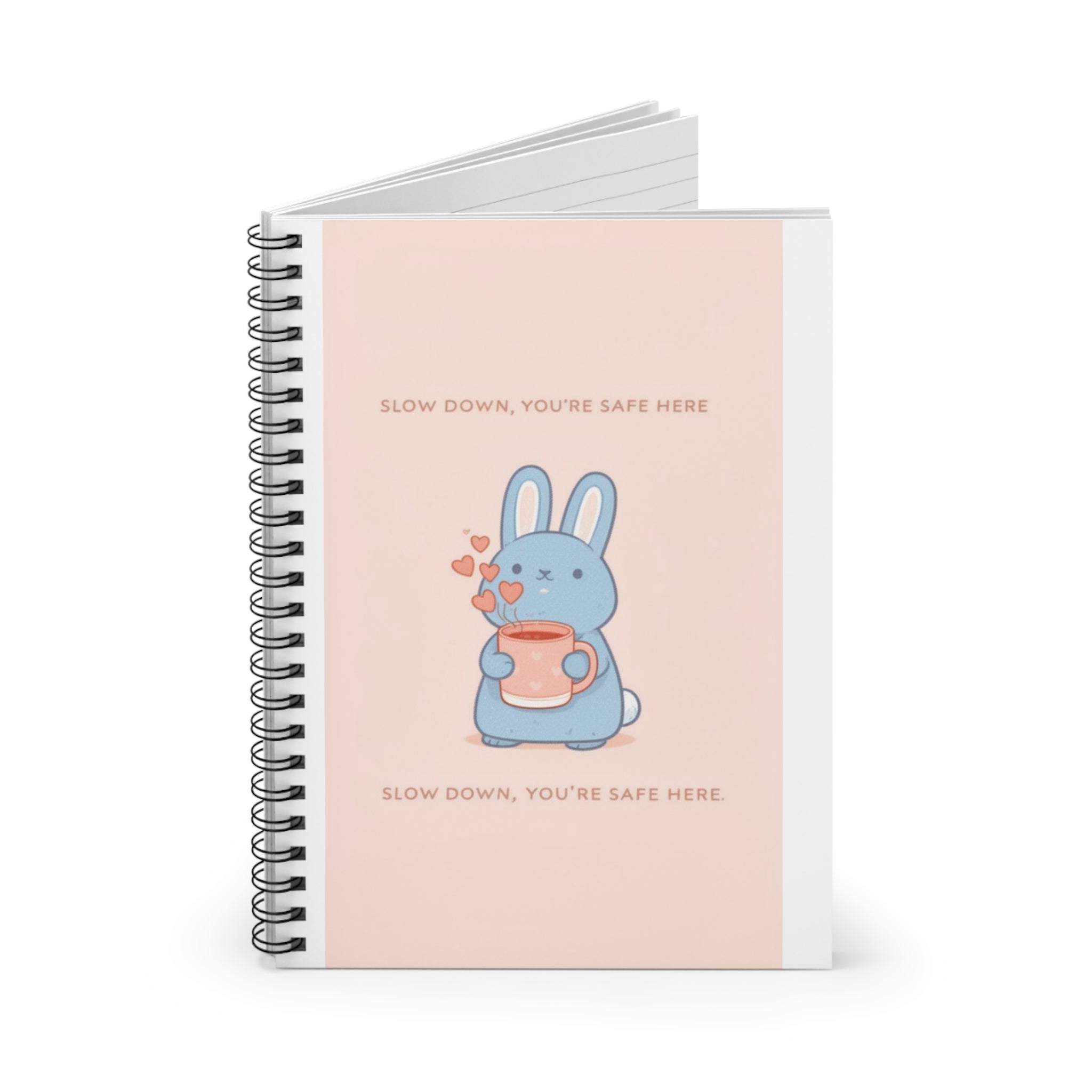 Rabbit Spiral Notebook