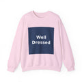 "Well Dressed" Black Cat Crewneck | College Girl Gift | Fashion | KayKay Classics