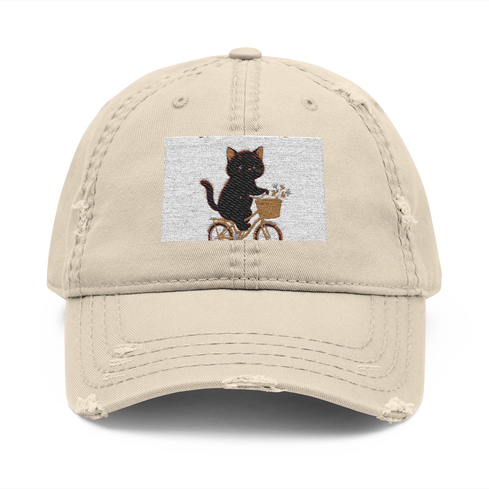 "Life Behind Bars" Black Cat Dad Hat | College Girl Gift | Fashion | KayKay Classics