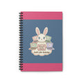 Bunny Spiral Notebook – Making My Dreams Happen Soft Life Schola