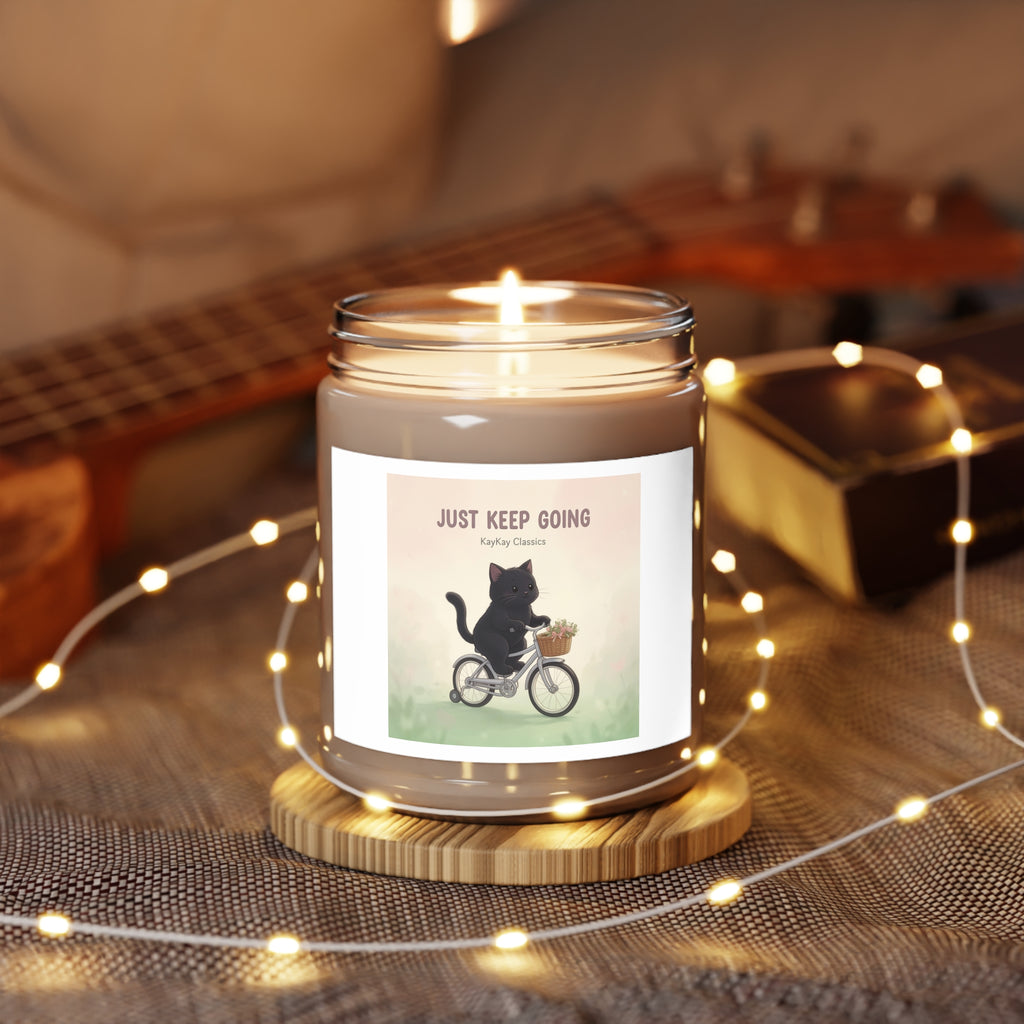 JUST KEEP GOING Cat Scented Candle