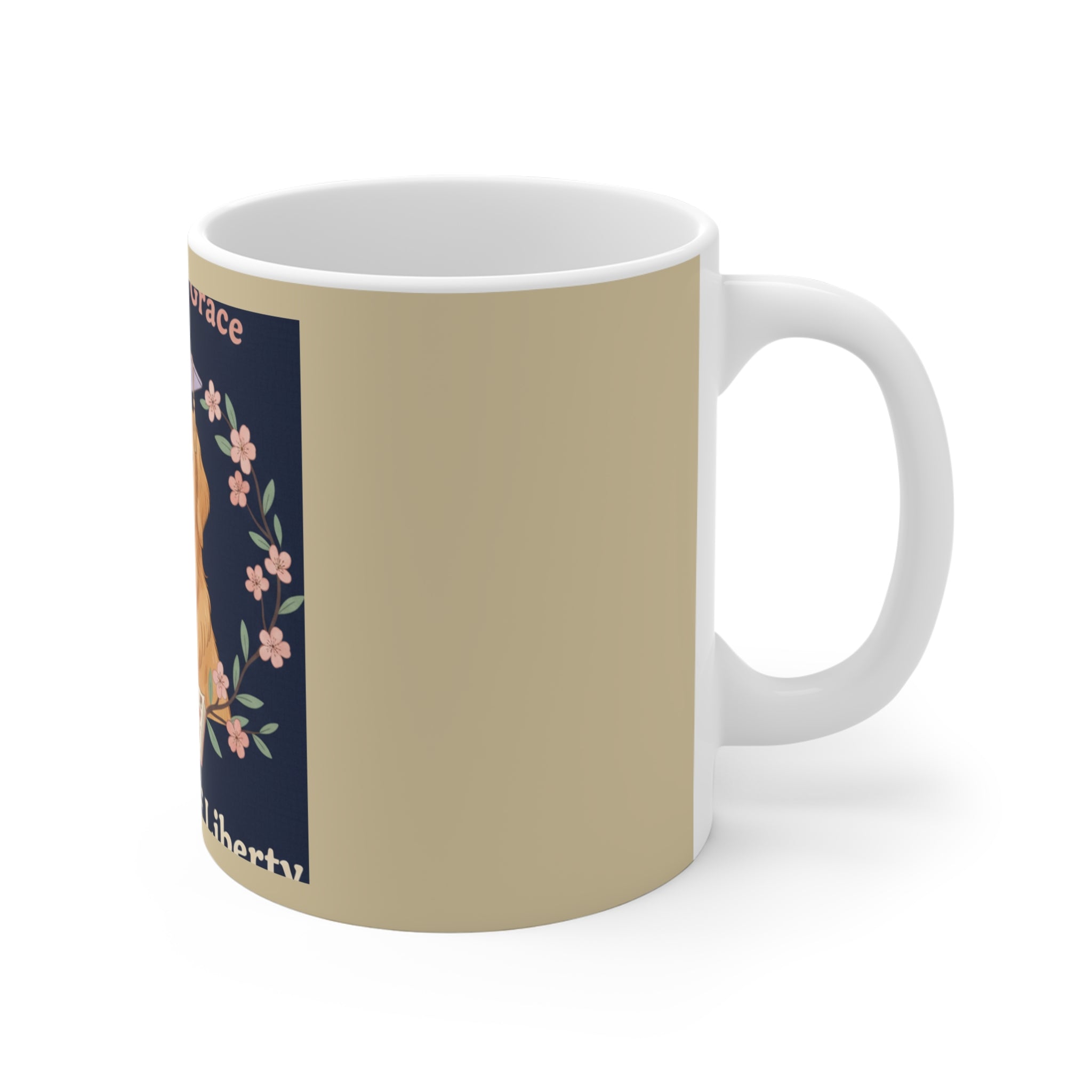 Golden Retriever Mug 11oz – Bloom With Grace
