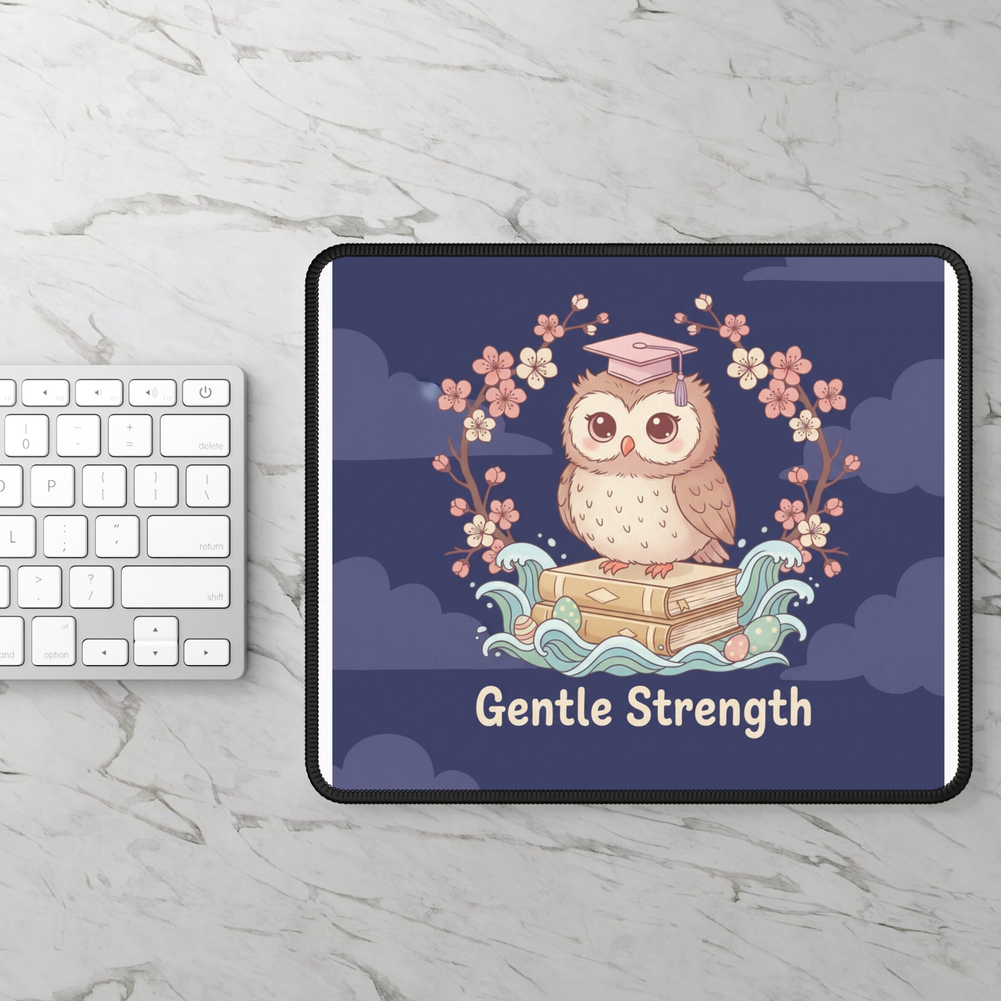Owl Mouse Pad – Gentle Strength