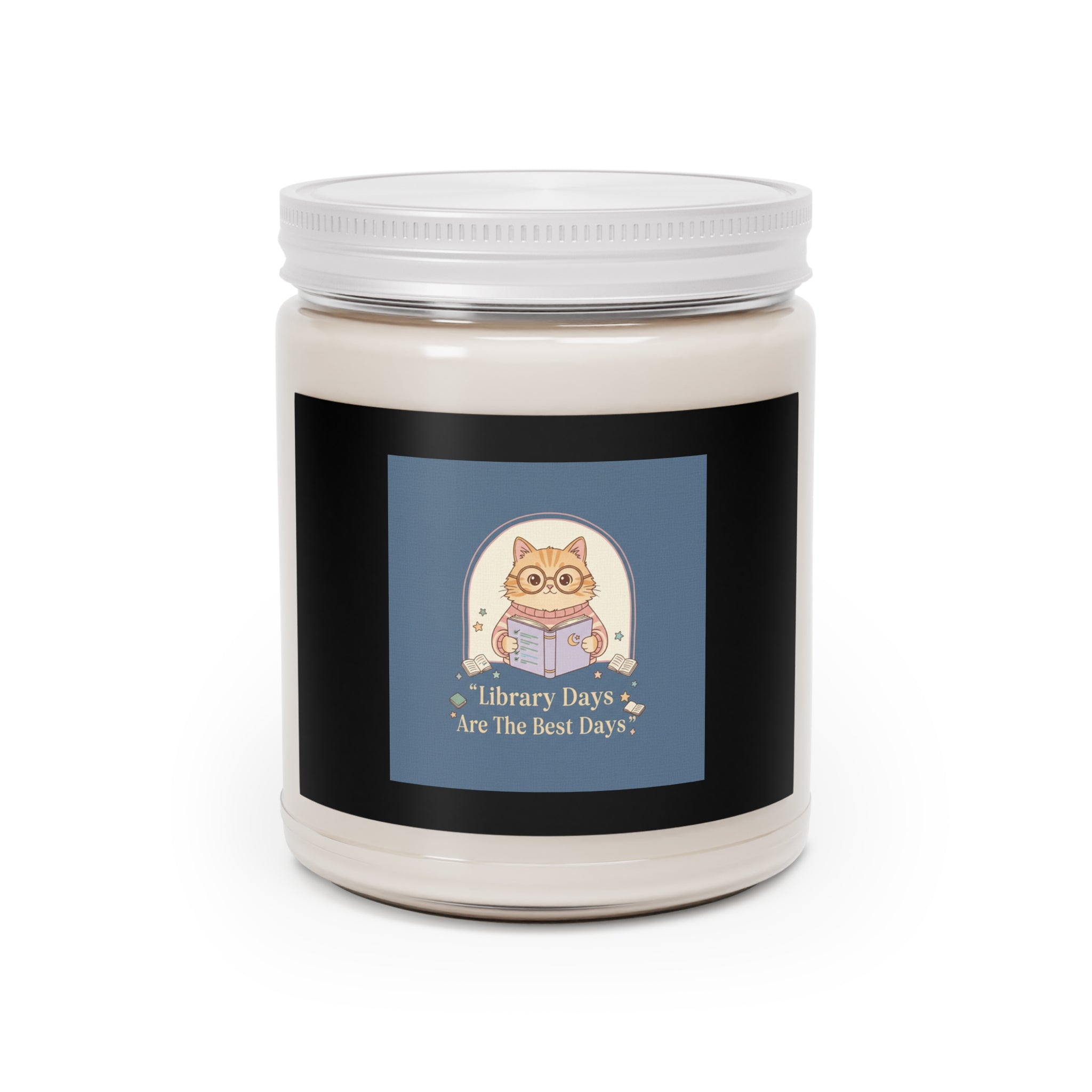 Cat Scented Candle – Library Days Are the Best Days