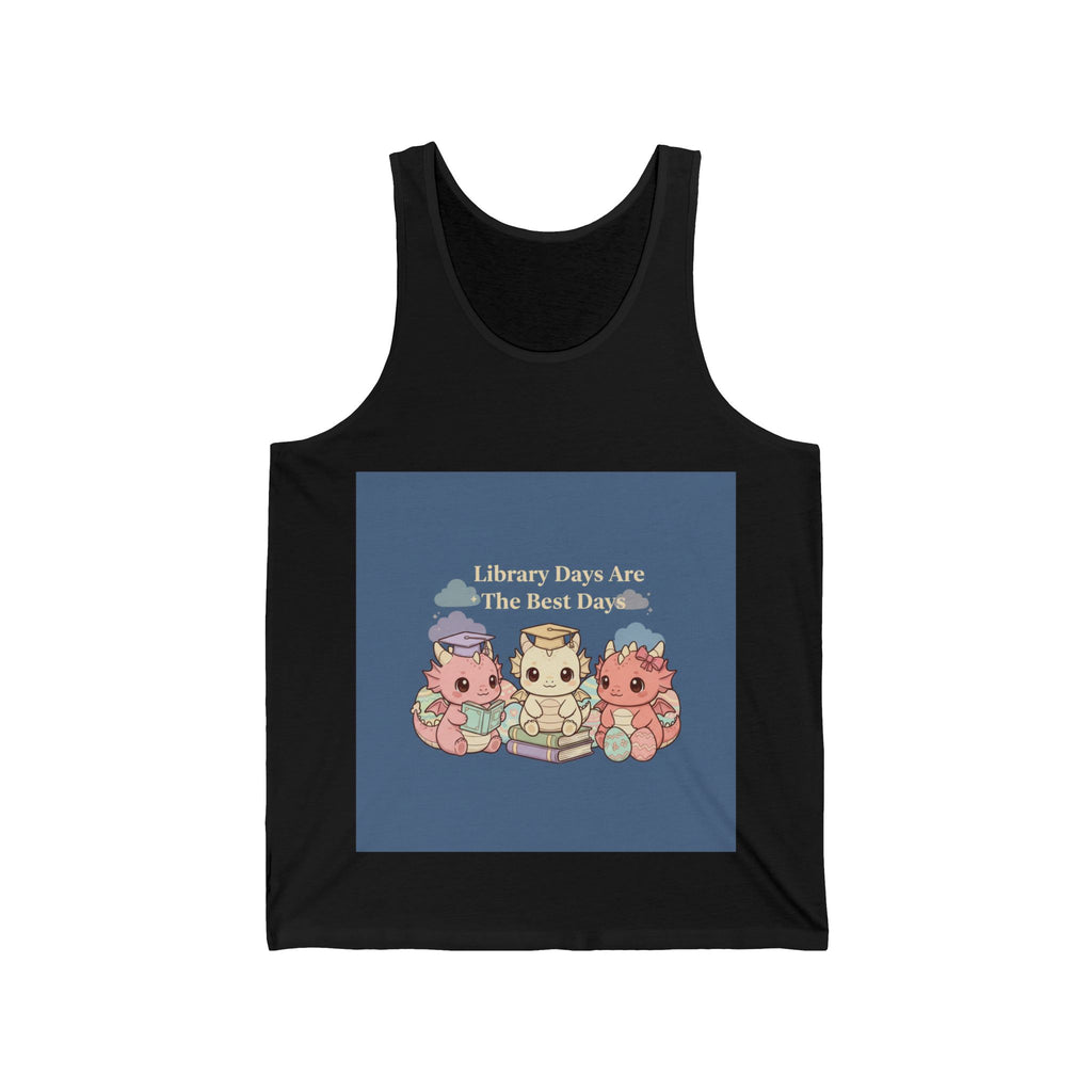 Library Days Are the Best Days Tank Top – Room Decor