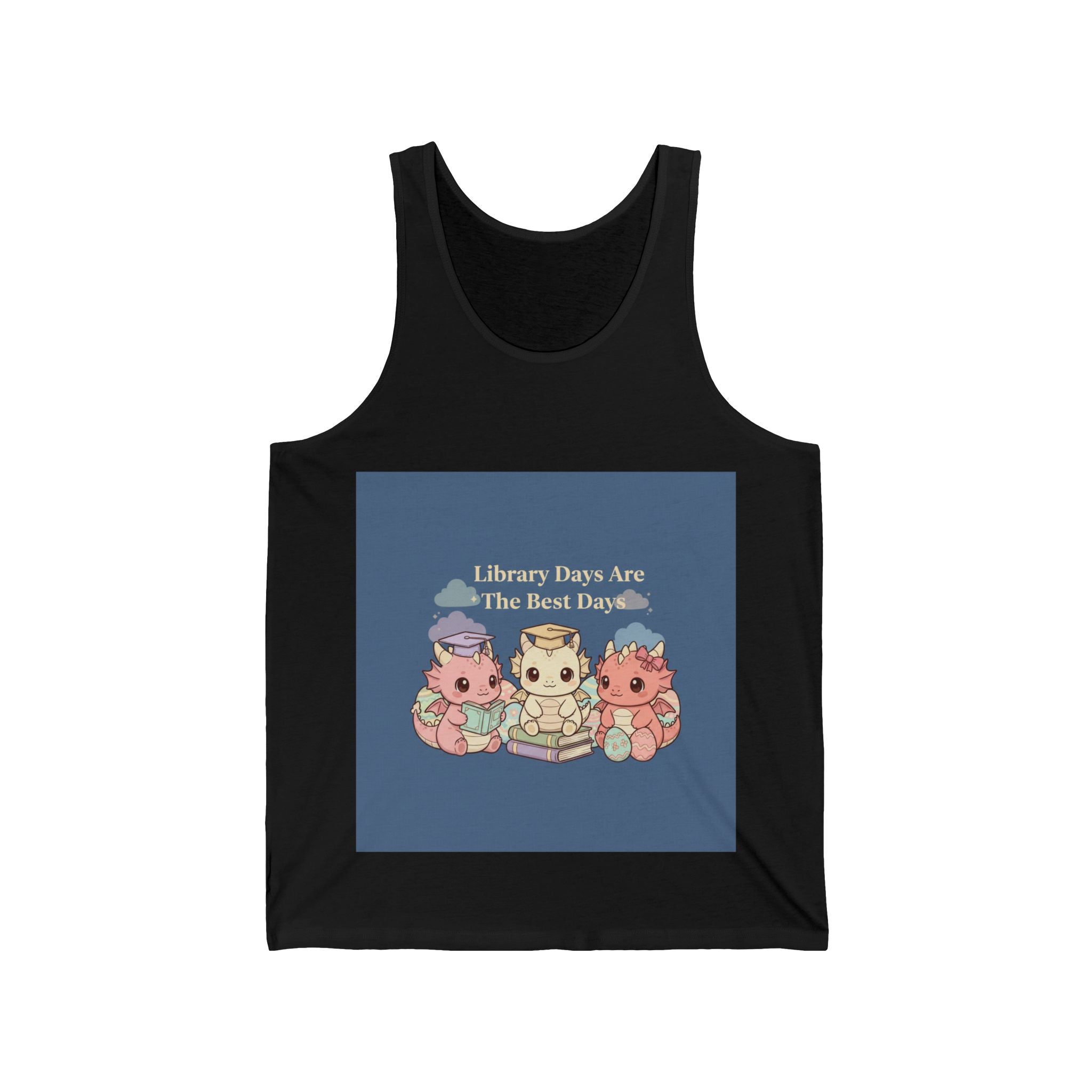 Library Days Are the Best Days Tank Top – Room Decor