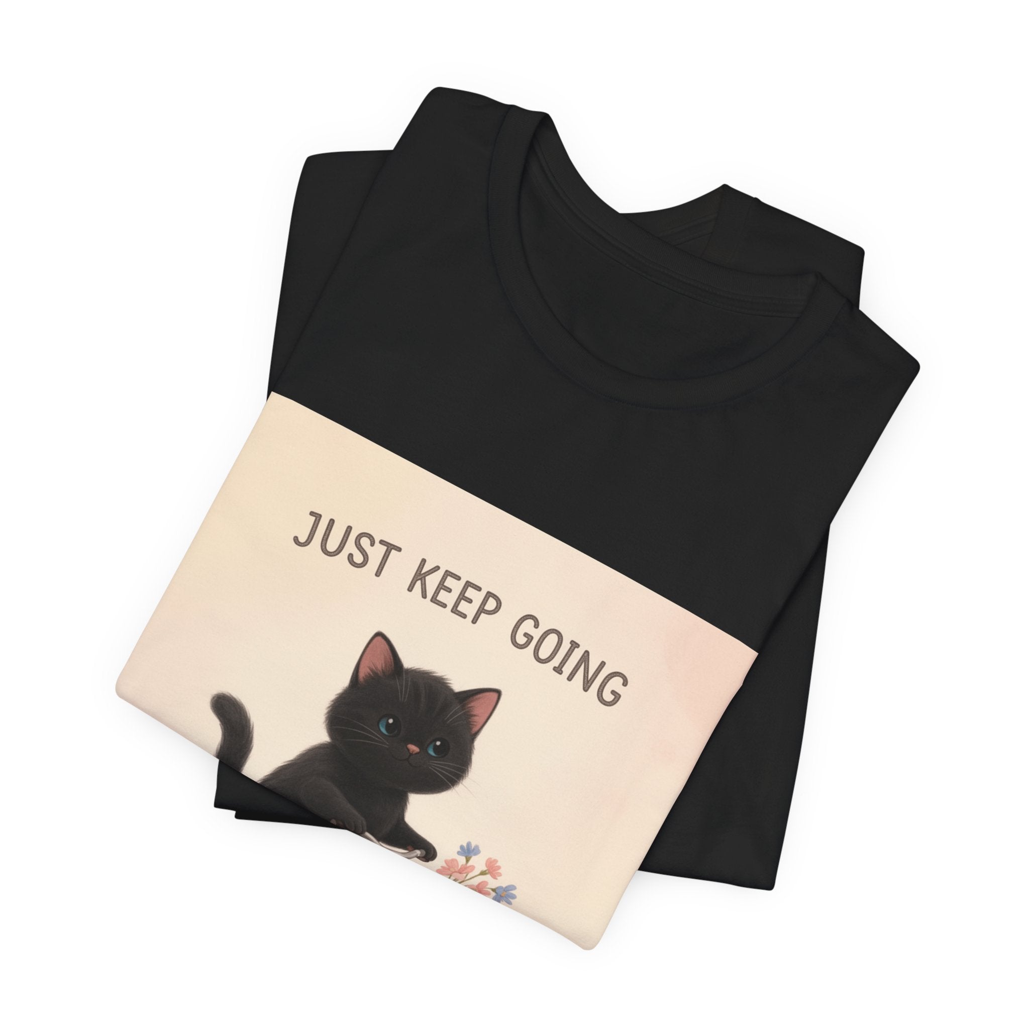 "Life Behind Bars" Black Cat Women Tee | College Girl Gift | Fashion | KayKay Classics