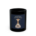 Bunny Black Mug 11oz – Stressed Blessed and Coffee Obsessed