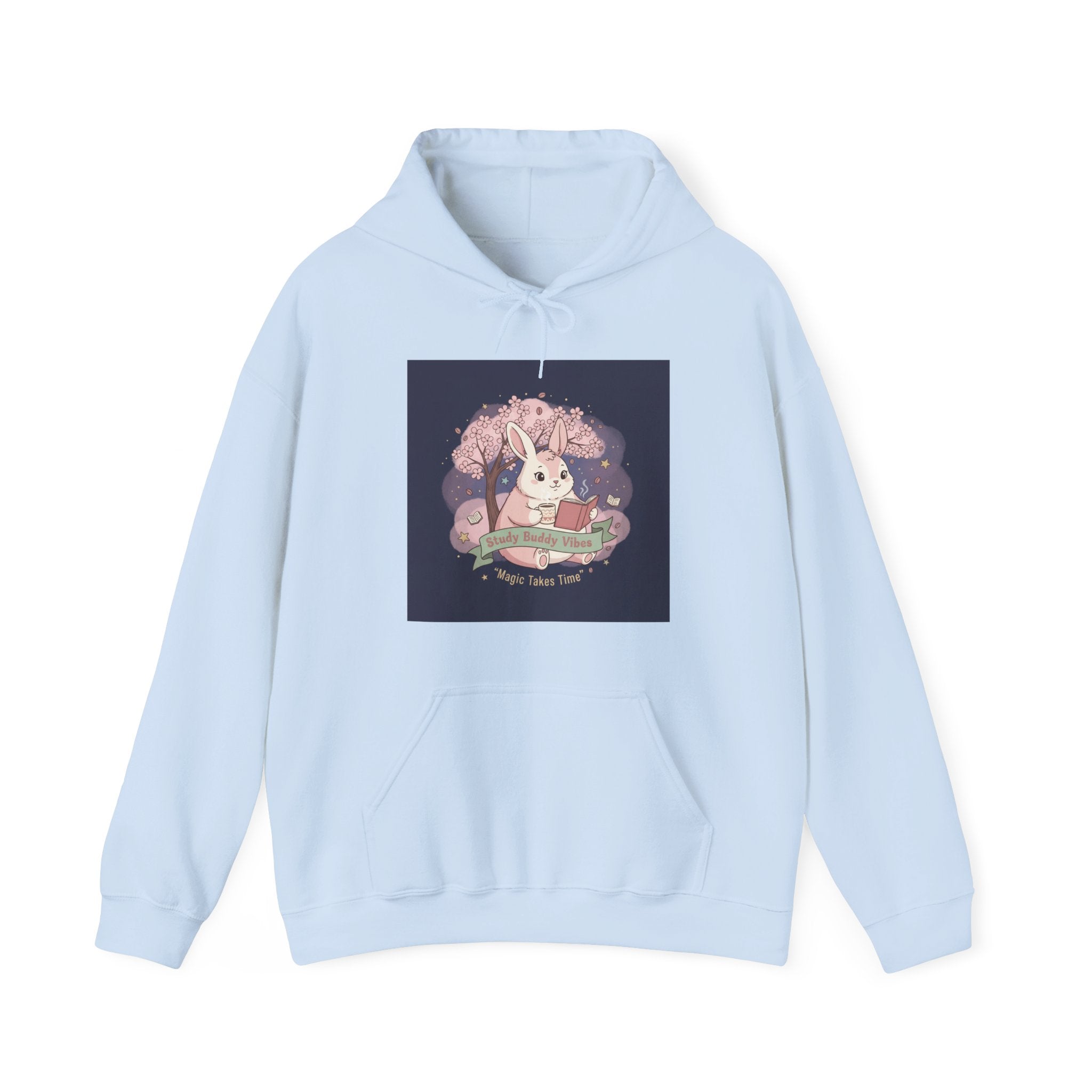 Bunny Hoodie – Study Buddy Vibes