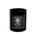 Kawaii Jellyfish Black Mug 11oz – Grow With Grace