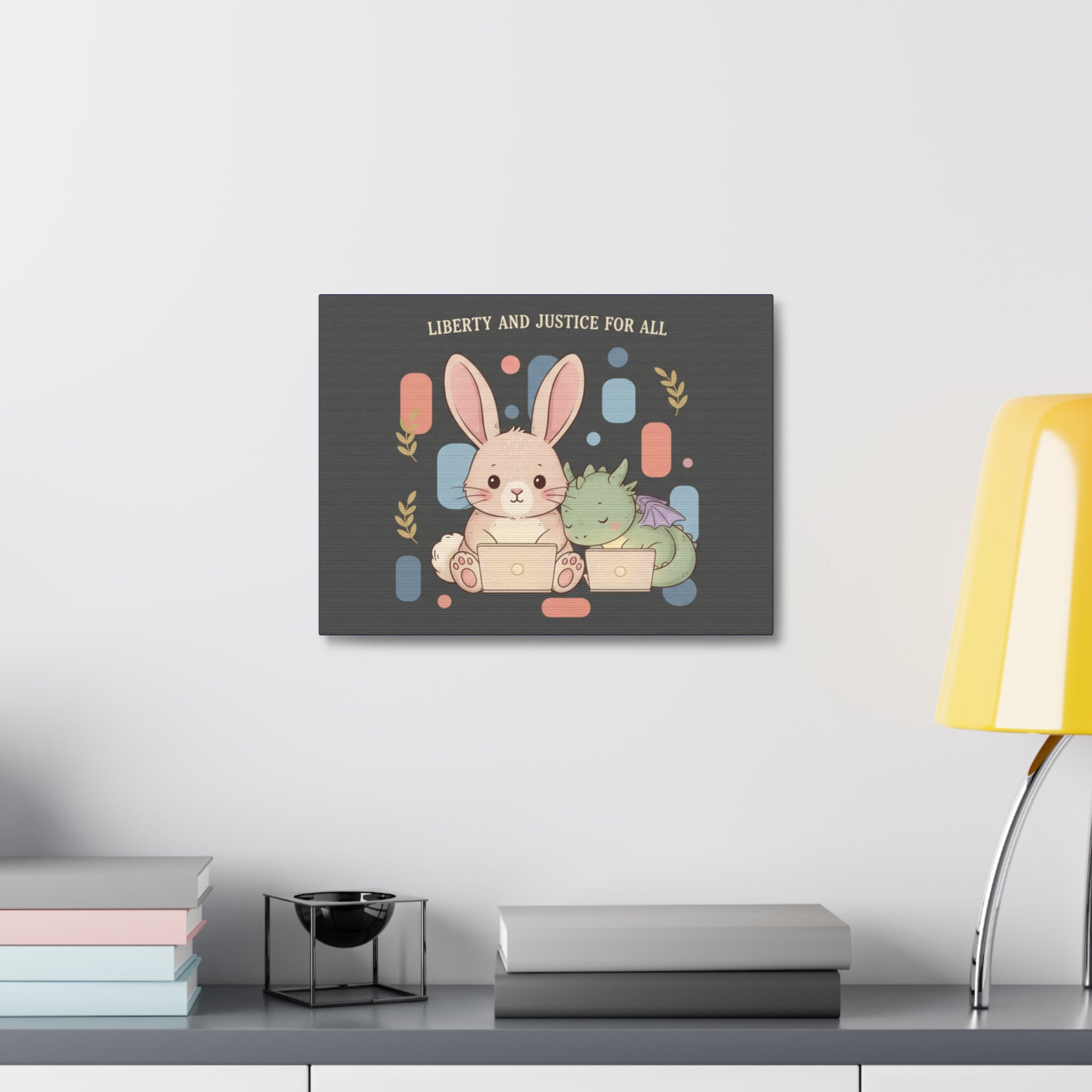 Dragon Canvas Print – Liberty and Justice for All