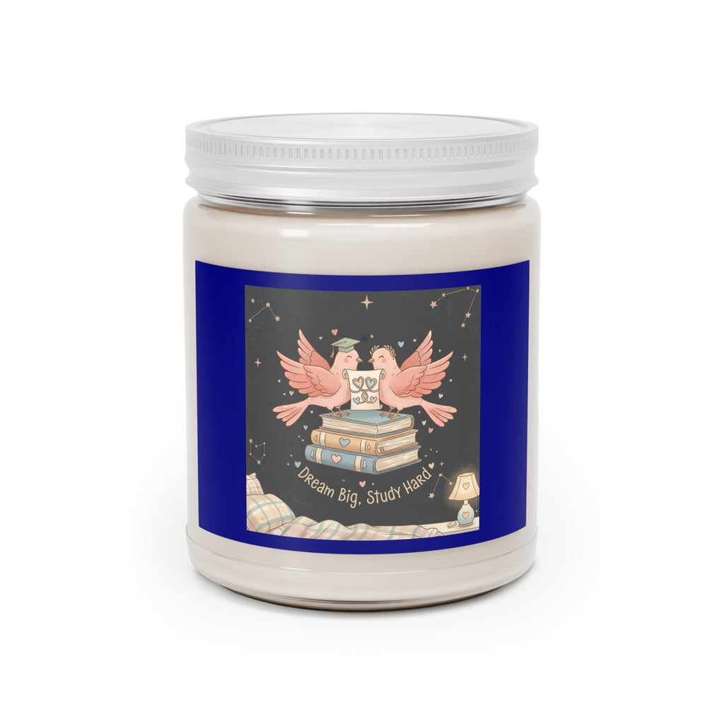 Dream Big, Study Hard Birds Scented Candle