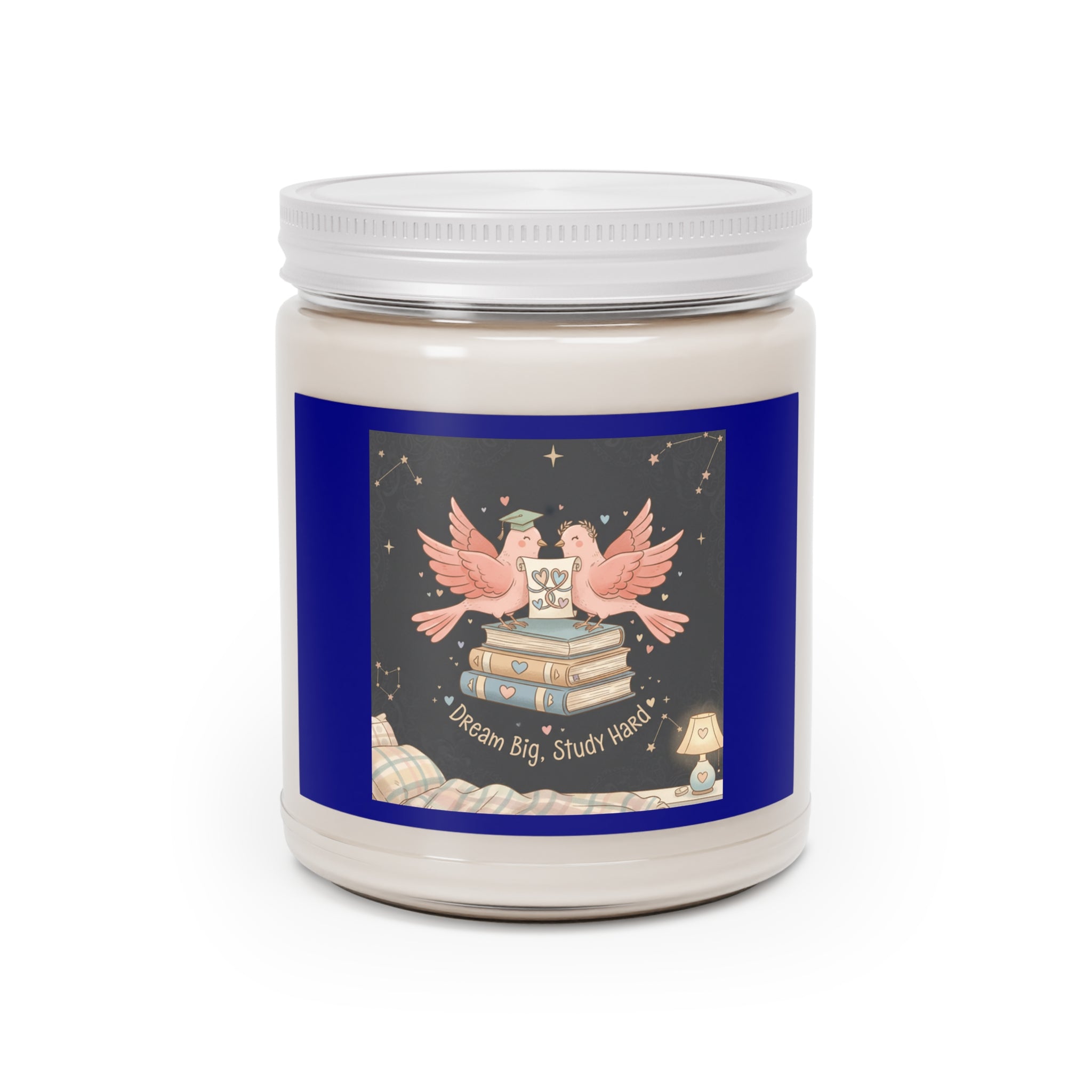 Dream Big, Study Hard Birds Scented Candle