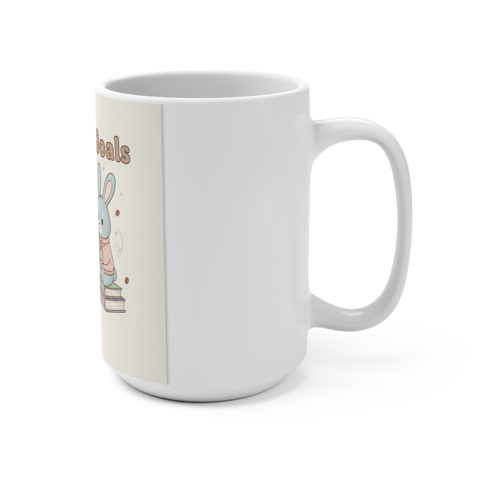 Goals On Goals Rabbit Mug 15oz