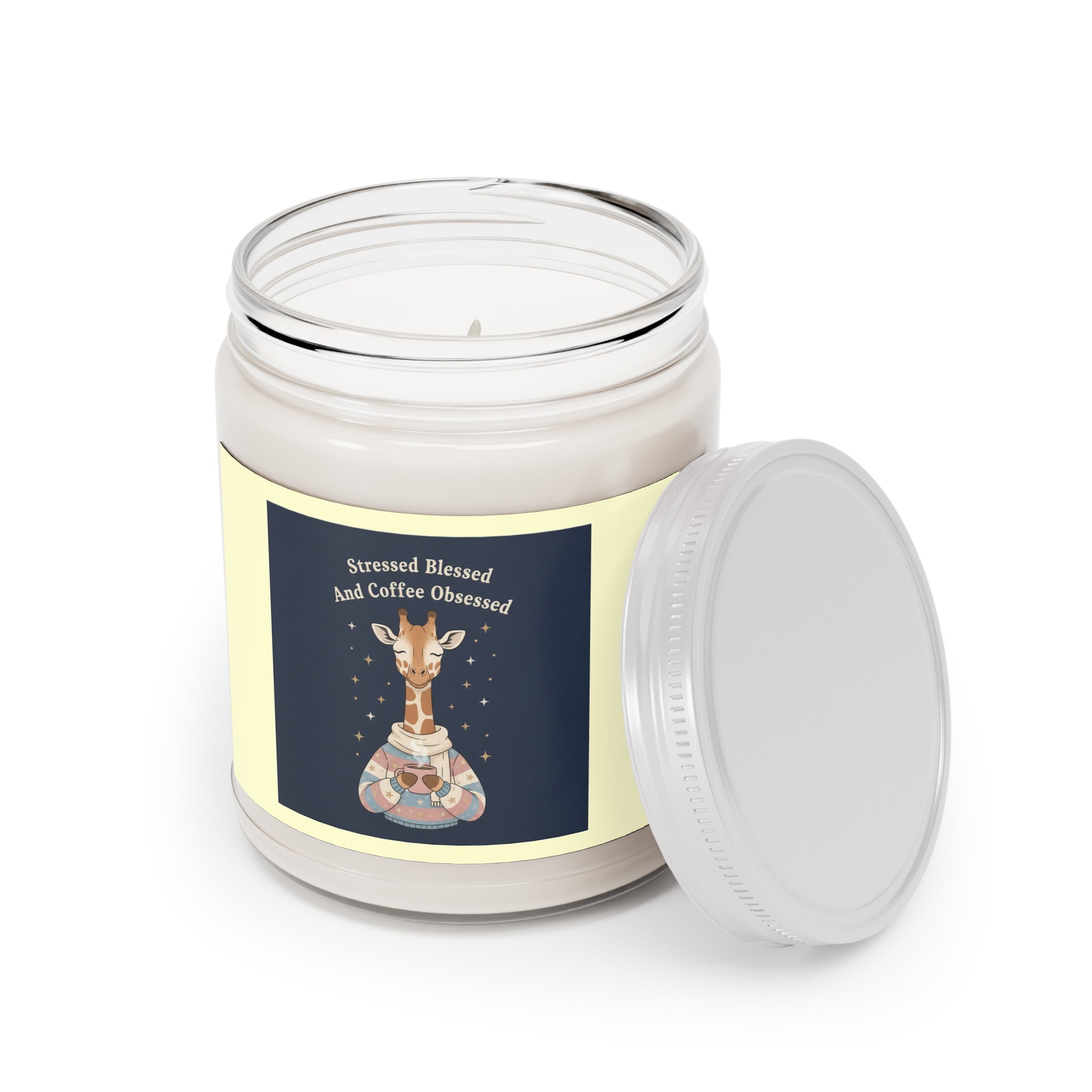 Bunny Scented Candle – Stressed Blessed and Coffee Obsessed