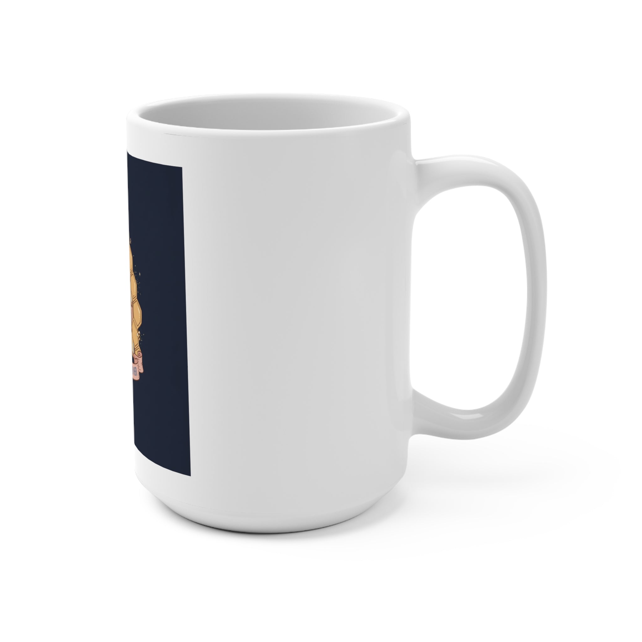 Honeybees Mug 15oz – Freedom Looks Good on Her