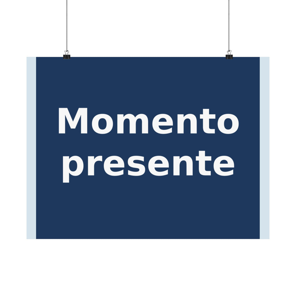 "Momento presente" Black Cat Poster | College Girl Gift | Fashion | KayKay Classics