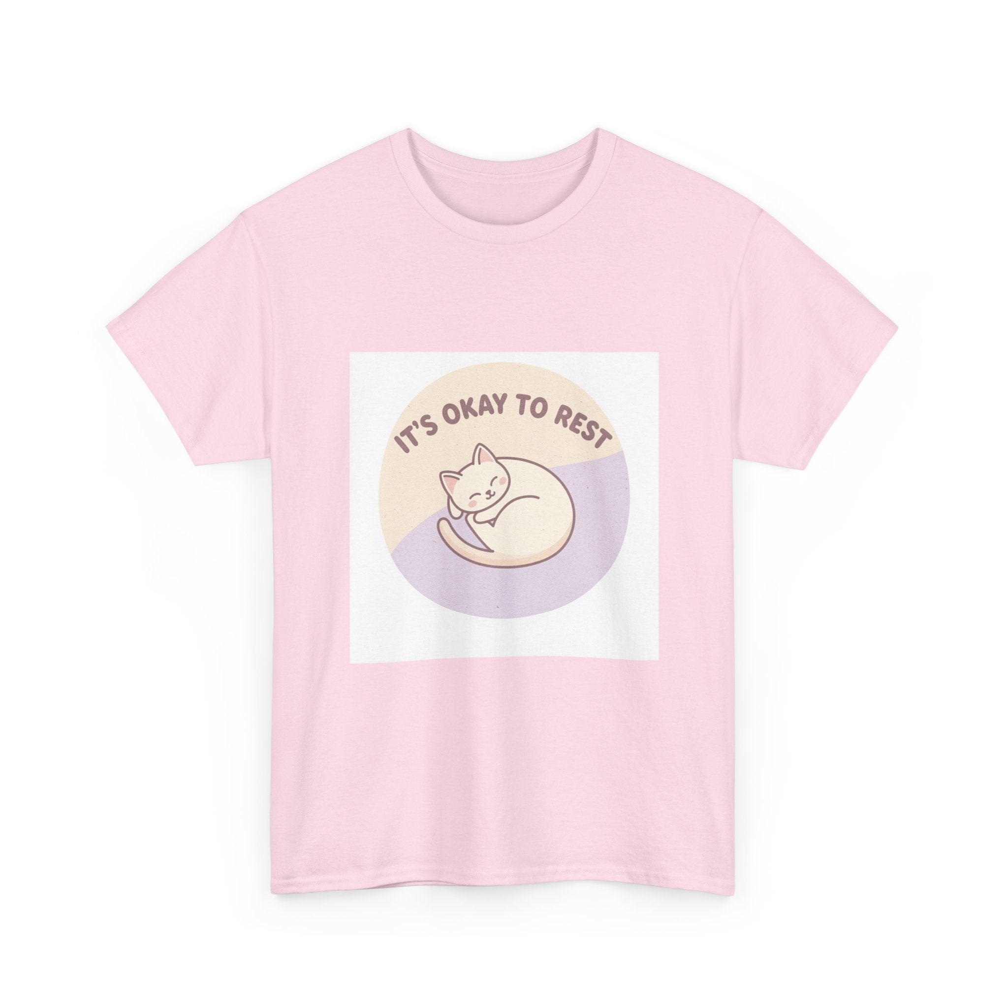 "IT'S OKAY TO REST" Black Cat Kids Tee | College Girl Gift | Fashion | KayKay Classics