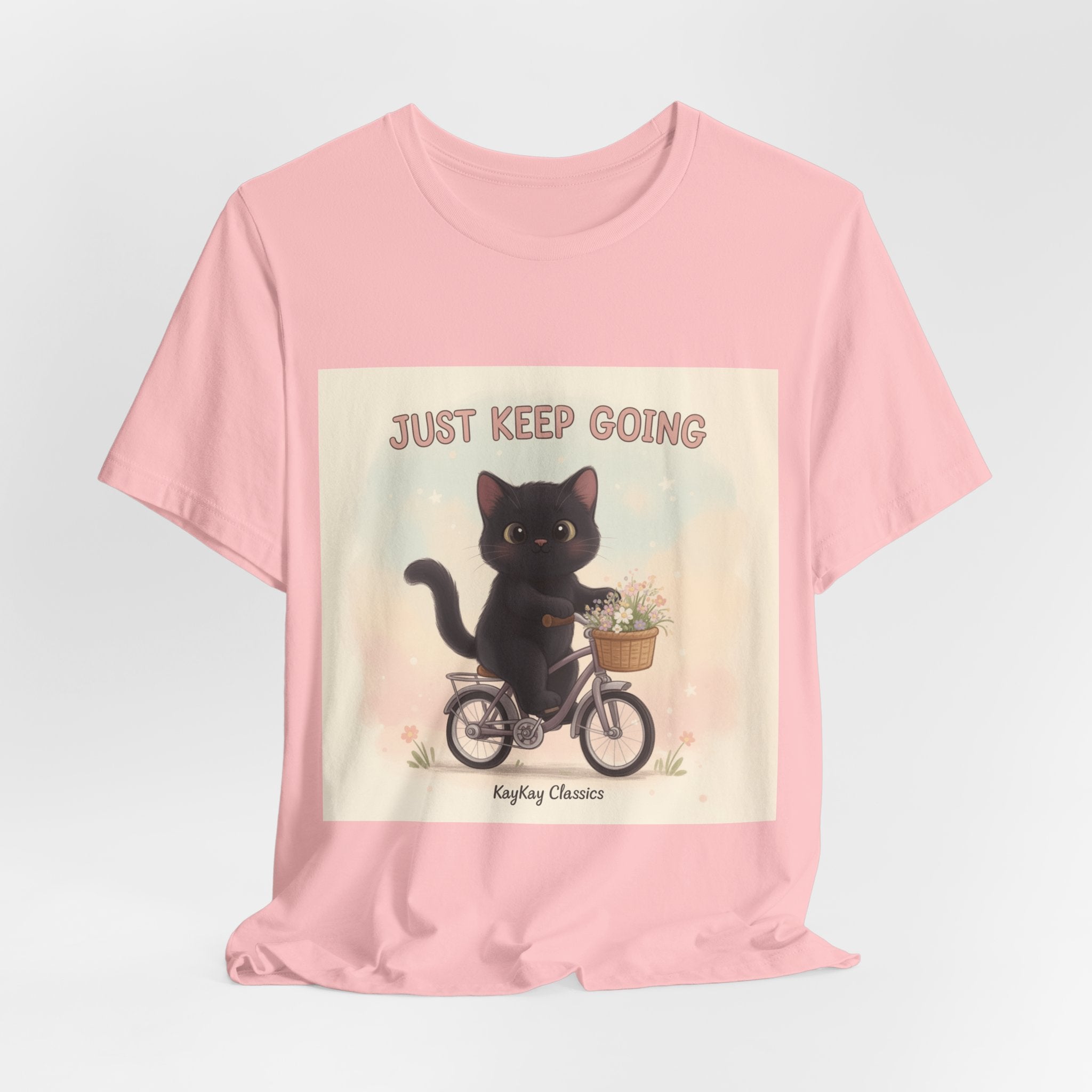"Coffee Books Success" Black Cat Women Tee | College Girl Gift | Fashion | KayKay Classics