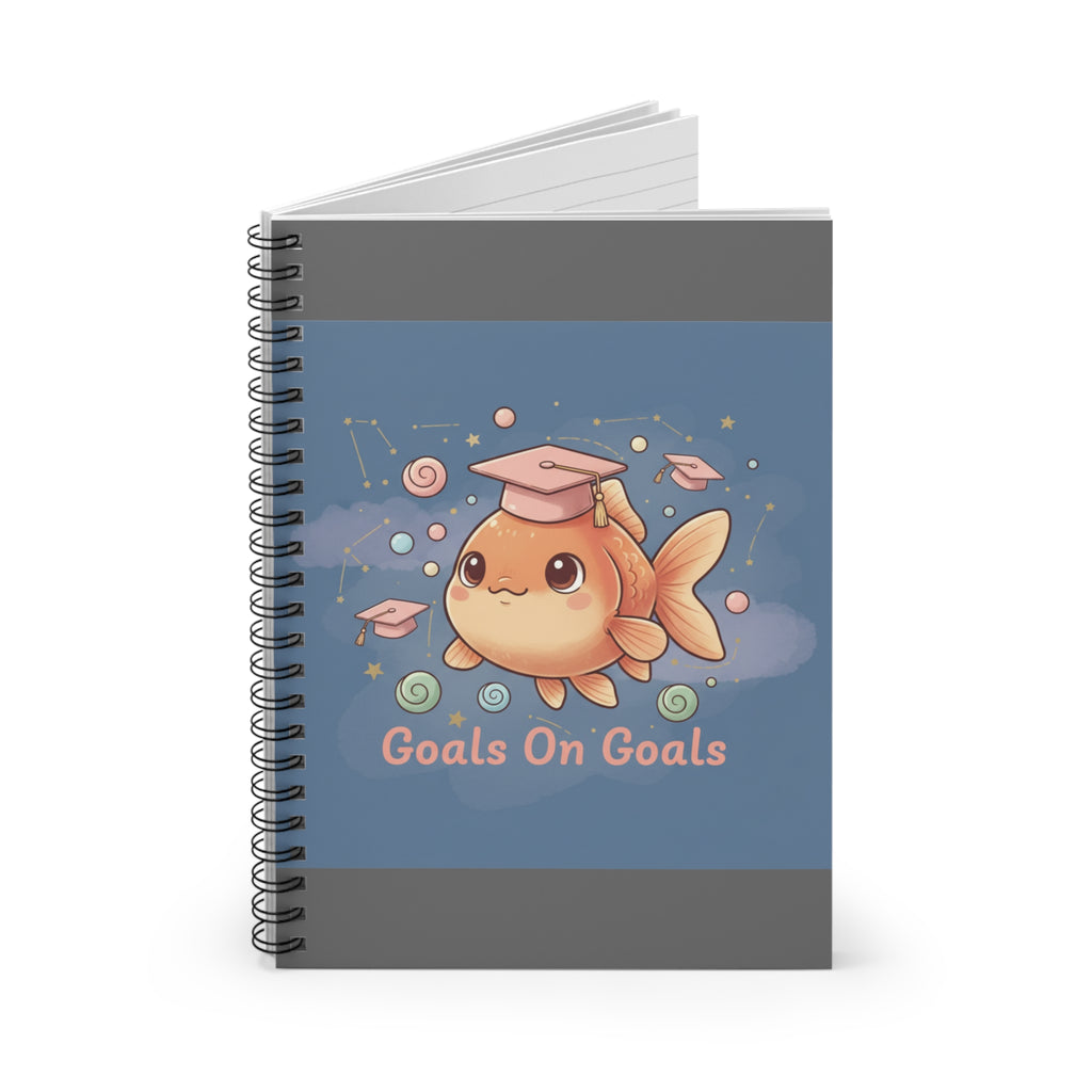 Goldfish Spiral Notebook – Goals on Goals
