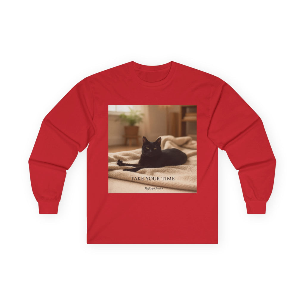 TAKE YOUR TIME Long Sleeve Tee