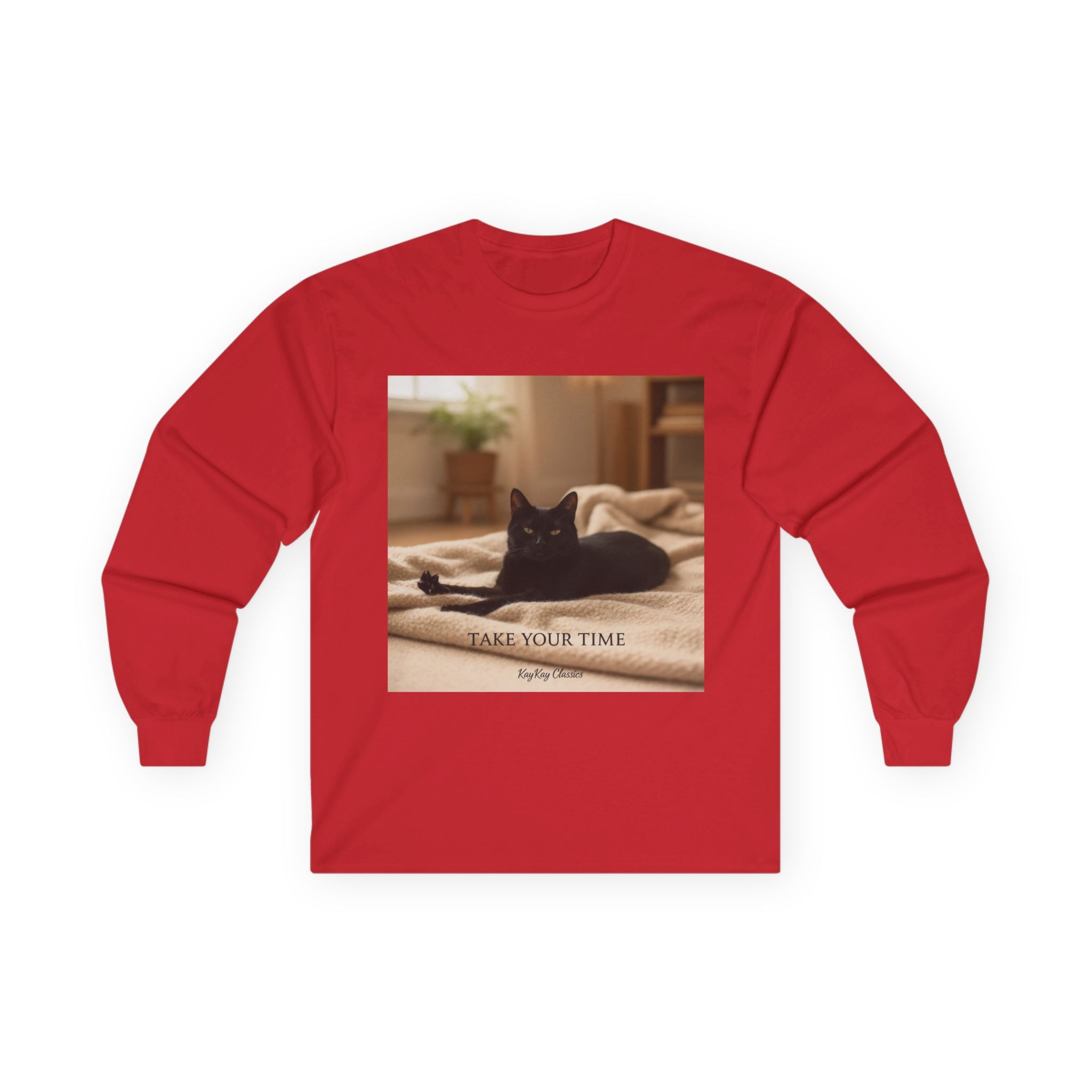 TAKE YOUR TIME Long Sleeve Tee