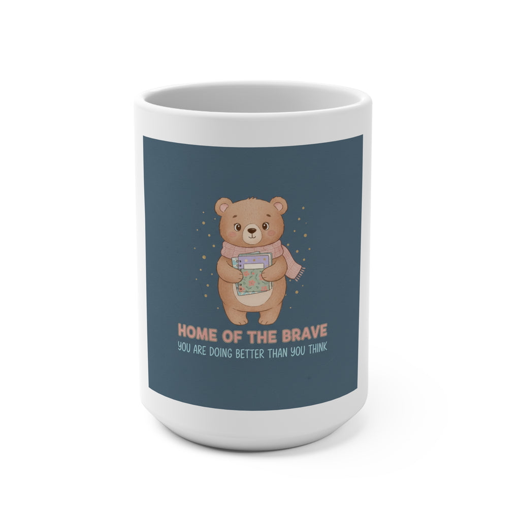 Bear Mug 15oz – Home of the Brave