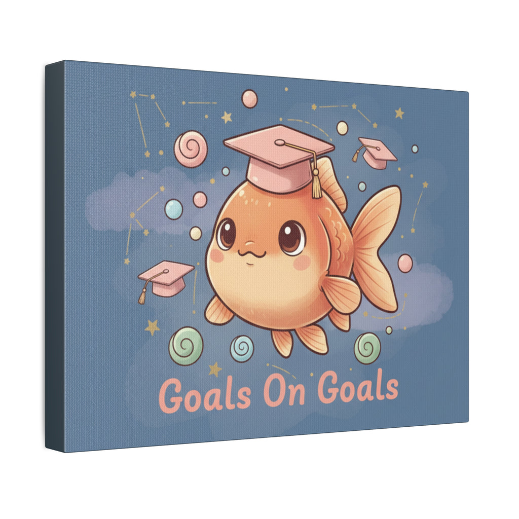 Goldfish Canvas Print – Goals on Goals