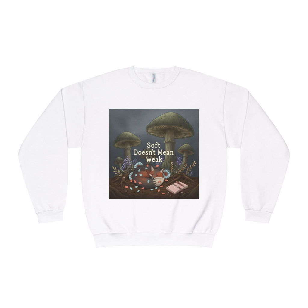 Fox Crewneck Sweatshirt – Soft Doesnt Mean Weak
