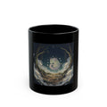 Gentle Strength Dragon Black Mug 11oz