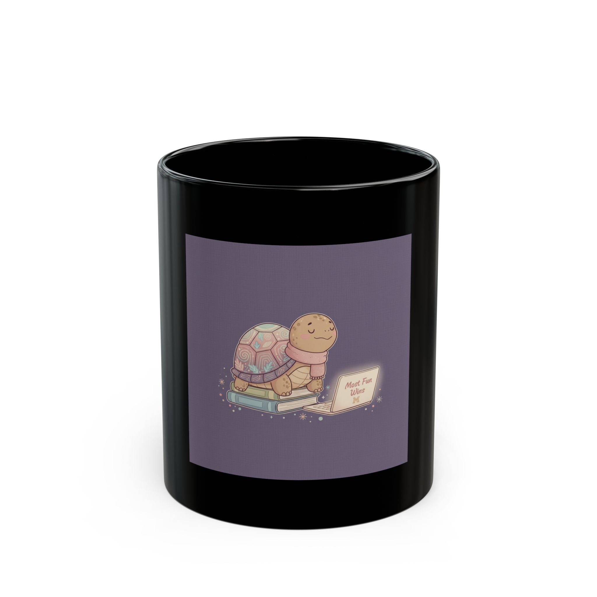 Bunny Black Mug 11oz – Most Fun Wins