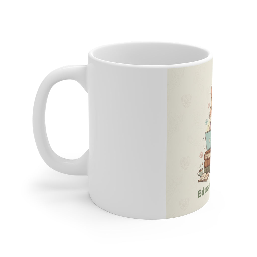 Educated And Cute Hamster Mug 11oz
