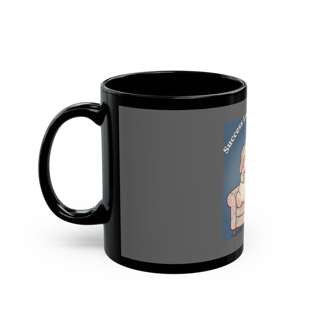 Dragon Black Mug 11oz – Success Looks Good on You
