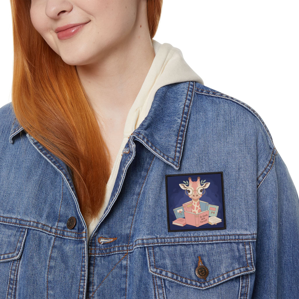 Giraffe Iron-On Patch – Be Gentle With Yourself