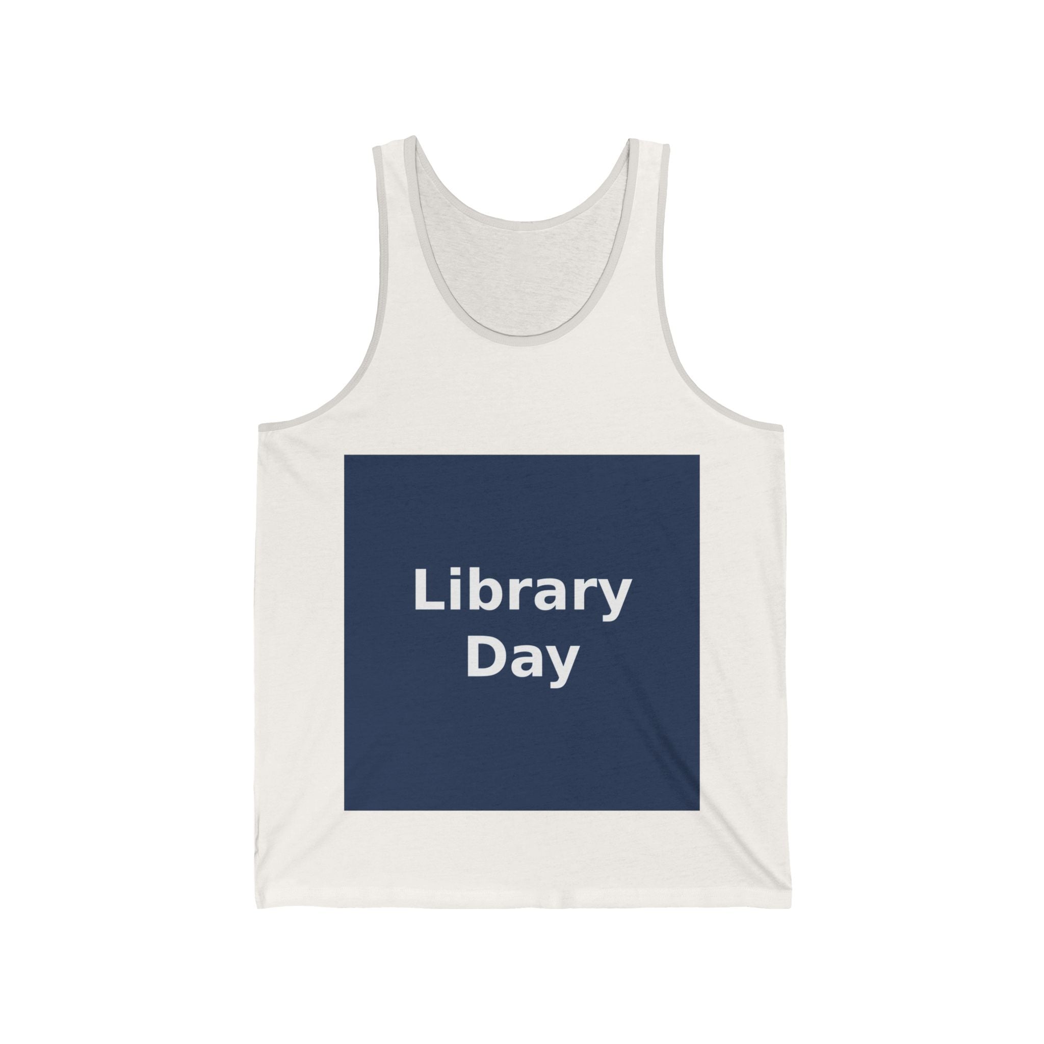 "Library Day" Black Cat Tank Top | College Girl Gift | Fashion | KayKay Classics