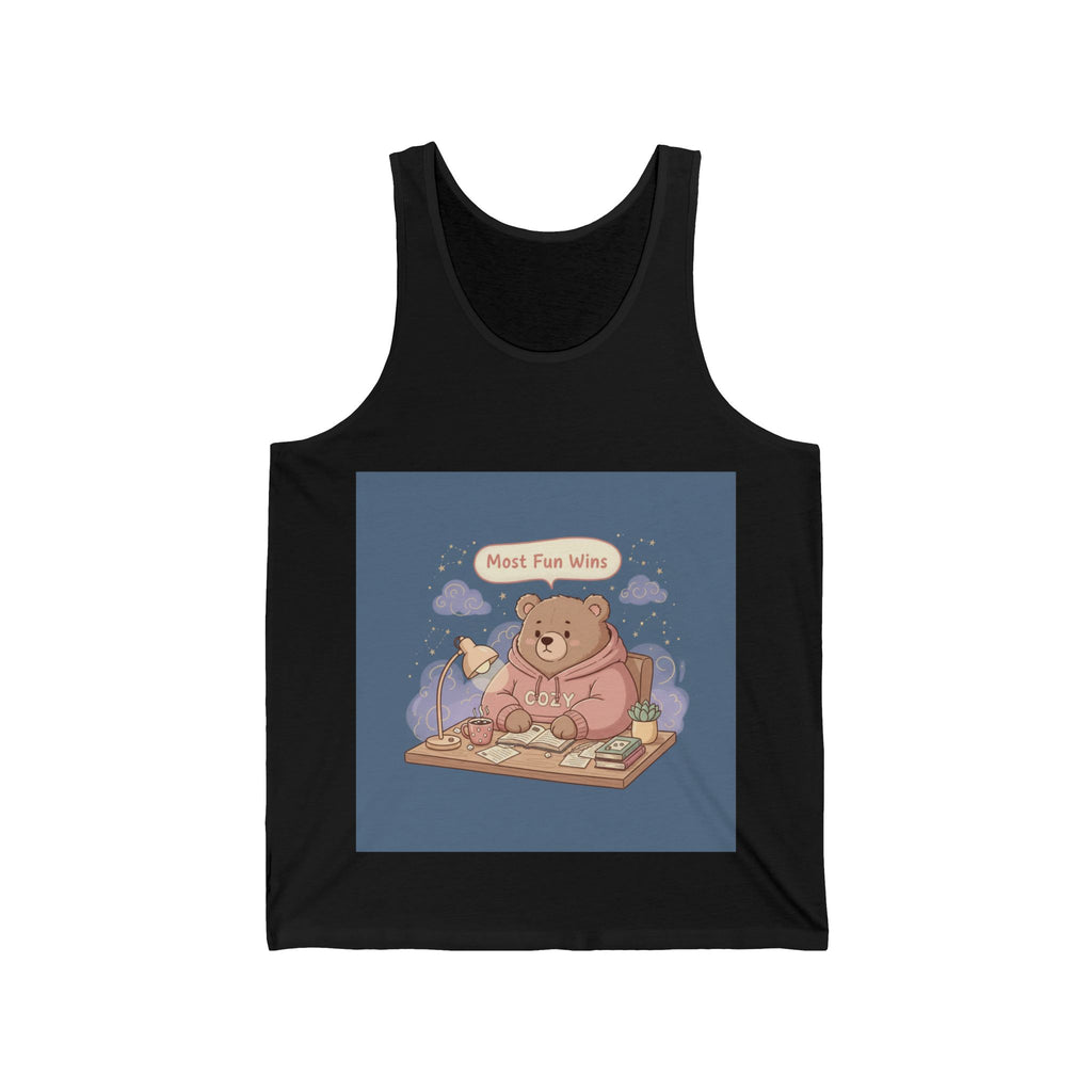 Bear Tank Top – Most Fun Wins