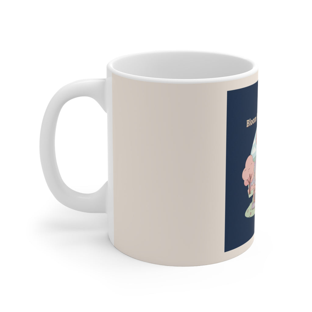Bear Mug 11oz – Bloom at Your Own Pace