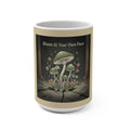 Black Cat Mug 15oz – Bloom at Your Own Pace