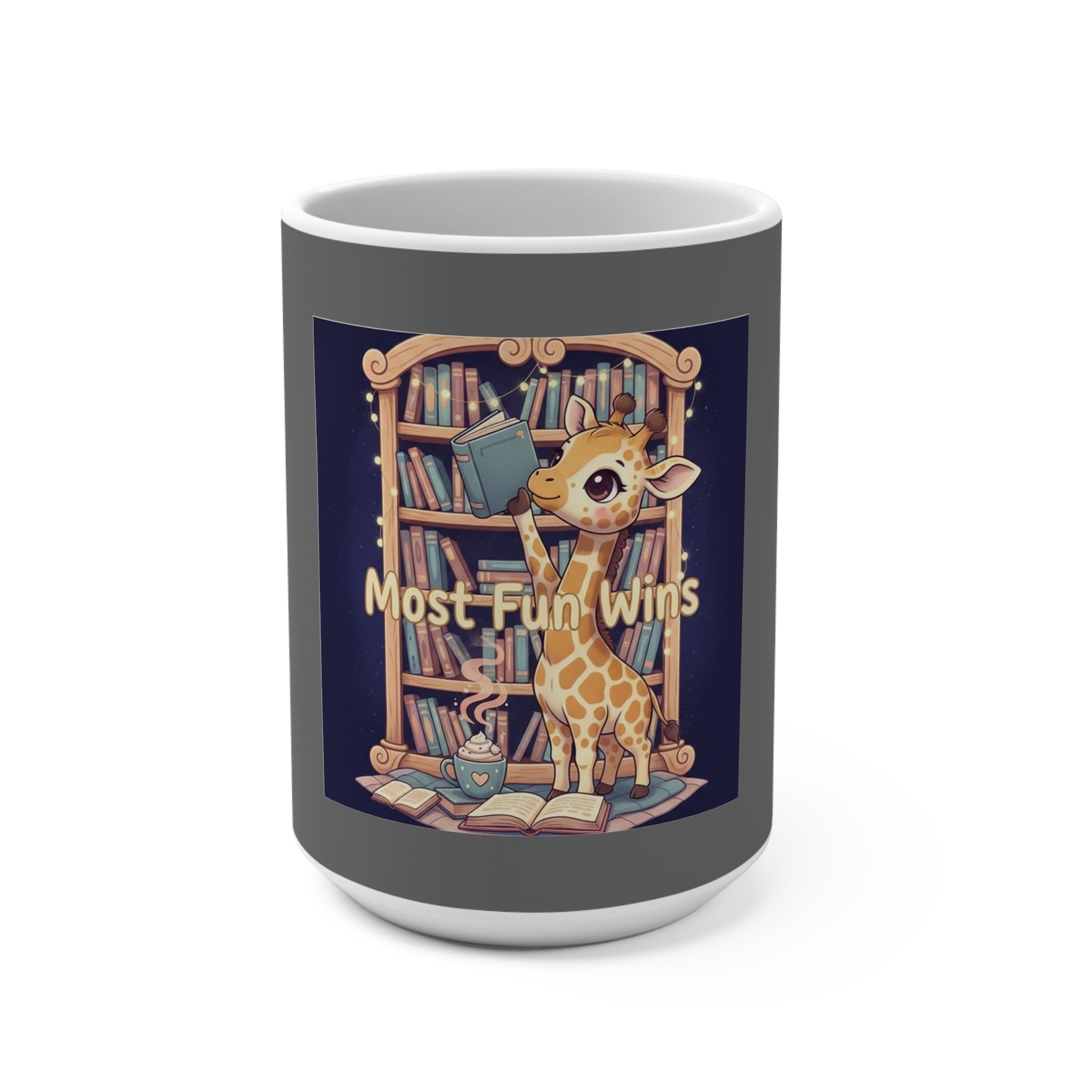 Giraffe Mug 15oz – Most Fun Wins