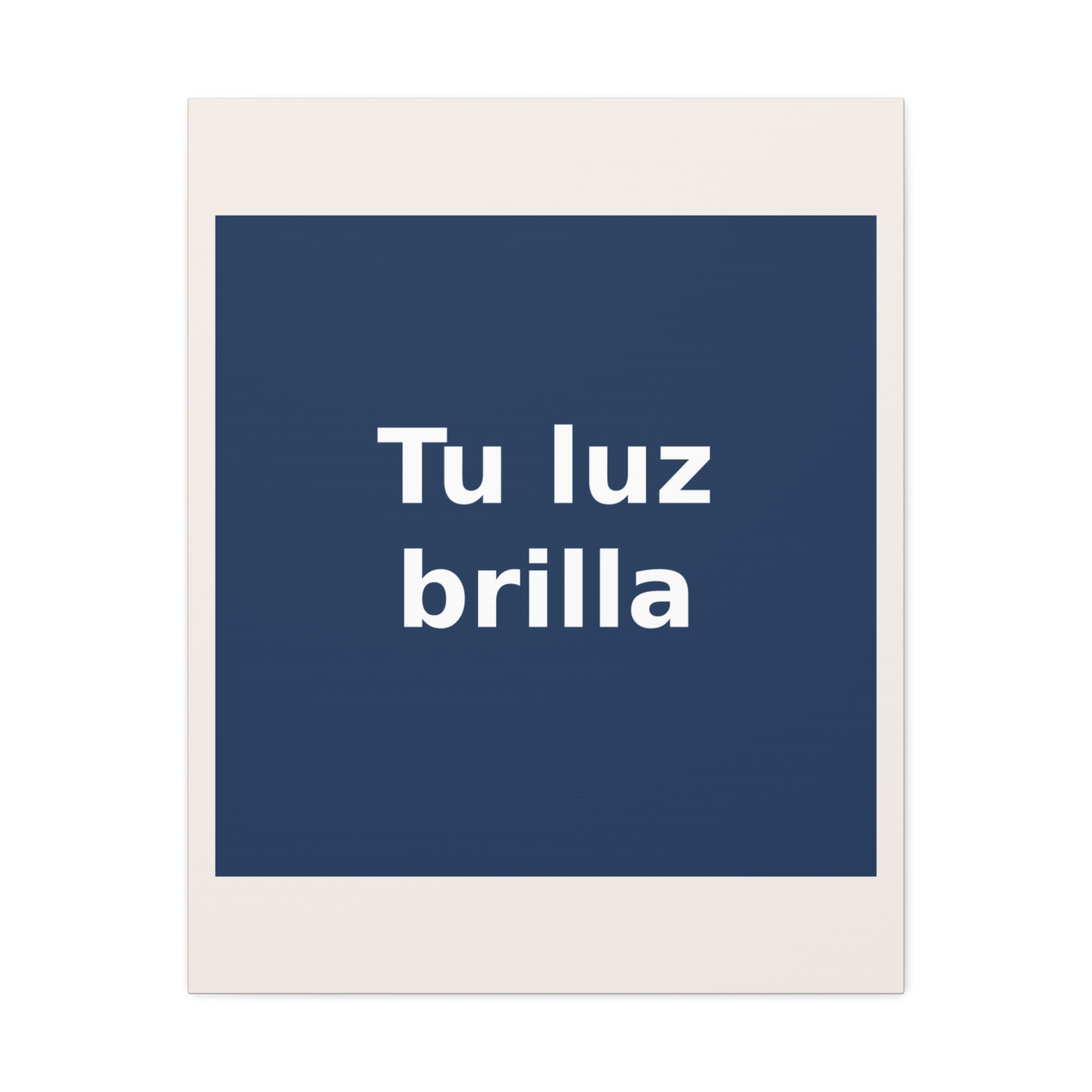"Tu luz brilla" Black Cat Canvas | College Girl Gift | Fashion | KayKay Classics