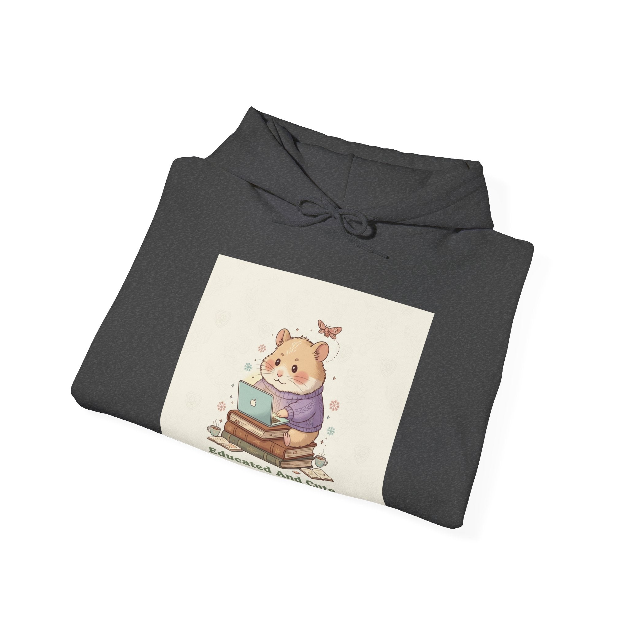 Educated And Cute Hamster Hoodie