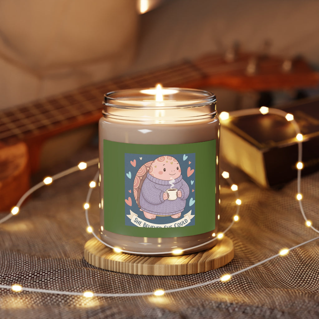 Turtle Scented Candle – She Believed She Could